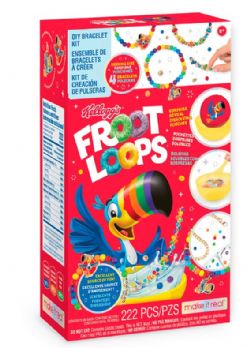 MAKE IT REAL- KELLOGGS FROOT LOOPS ENSEMBLE BRACELETS À CRÉER